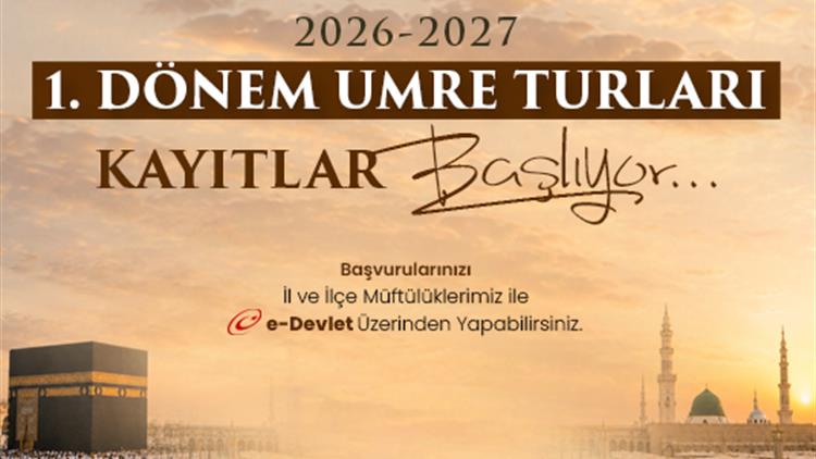 2027 Birinci dönem umre broşürü